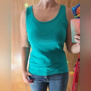 St. John's Bay Teal Tank Top